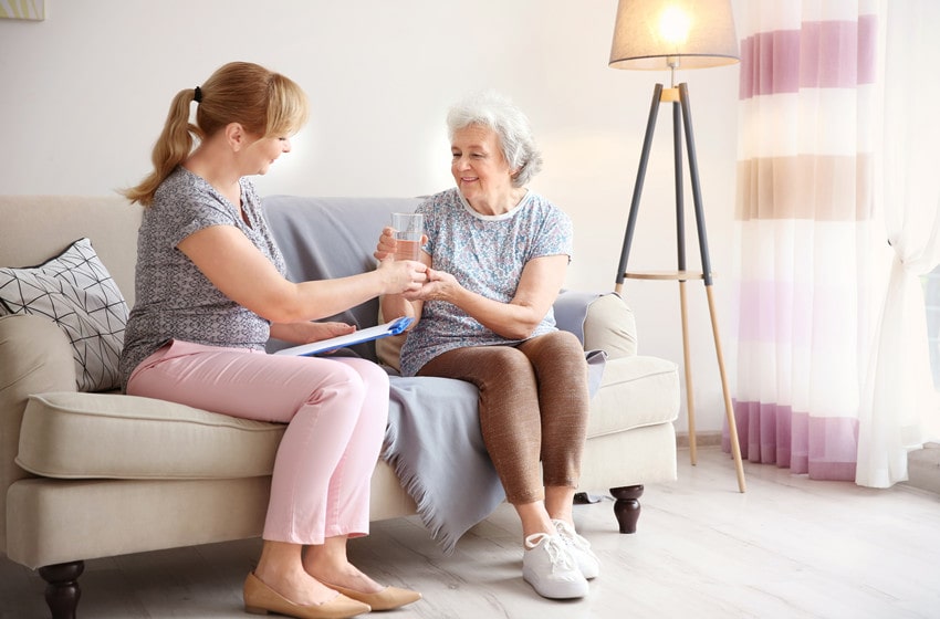 self care when looking after elderly relatives
